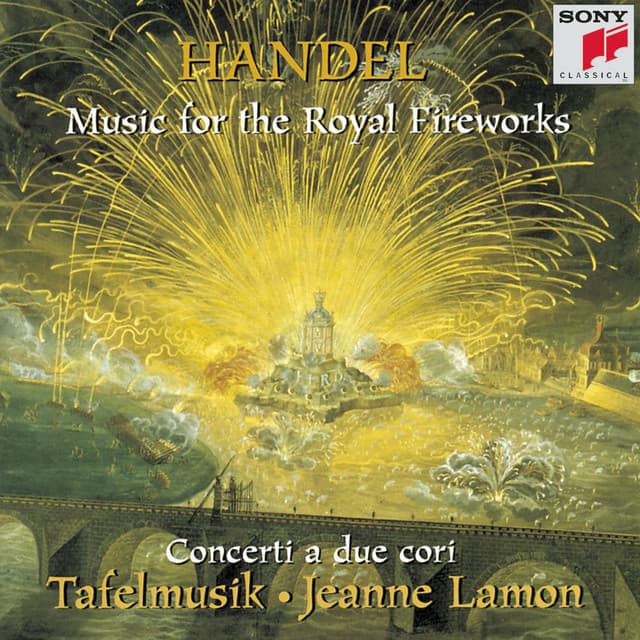 Music for the Royal Fireworks, HWV 351: VI. Menuet II cover art