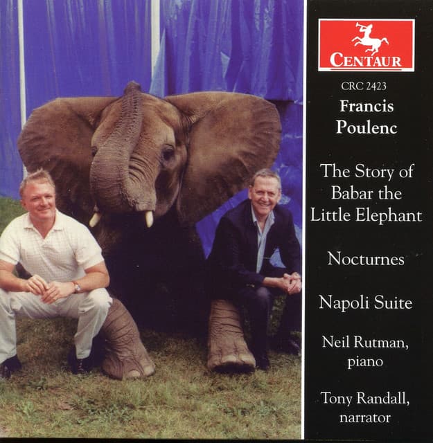 Histoire de Babar, le petit éléphant, FP 129 (Englische Fassung): The story of Babar cover art