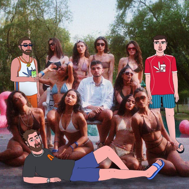 Mandem Just Caught Feelings - Remix cover art