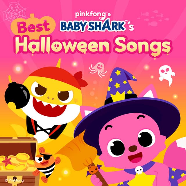 Pinkfong & Baby Shark's Best Halloween Songs cover art