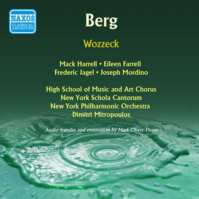 Wozzeck, Op. 7, Act III cover art