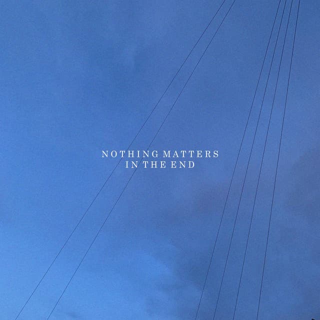 NOTHING MATTERS IN THE END cover art
