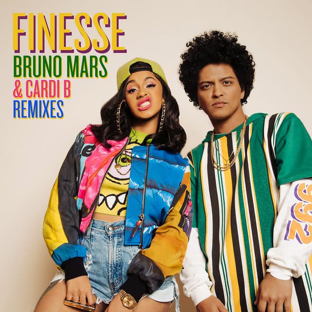 Finesse (Remix) [feat. Cardi B] cover art
