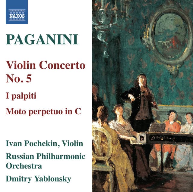 Moto perpetuo, Op. 11, MS 72 (Version for violin and orchestra) cover art
