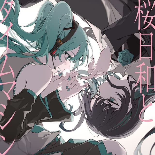 Sakura Biyori and Time Machine with Hatsune Miku cover art