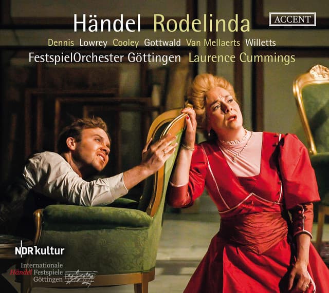 Handel: Rodelinda, regina de' Longobardi, HWV 19 (Live) cover art