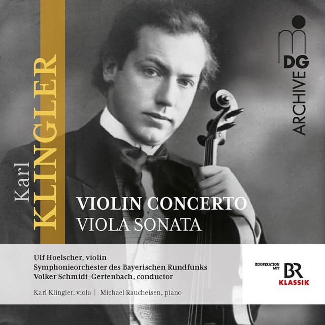 Klingler: Violin Concerto cover art