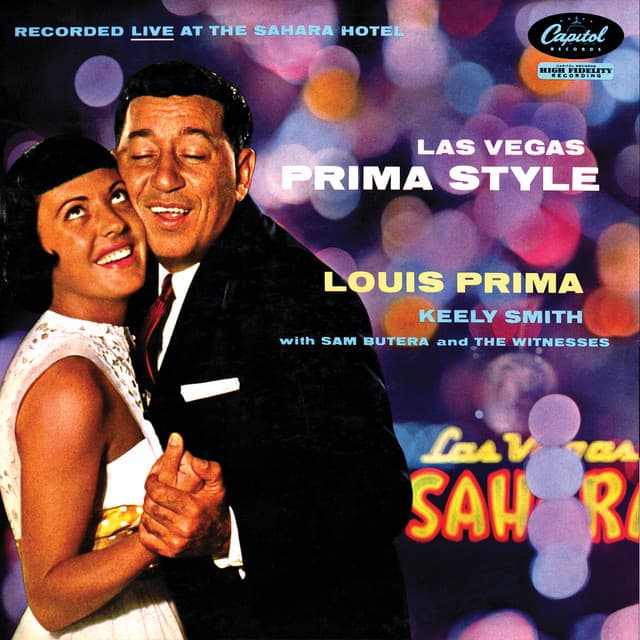 Las Vegas Prima Style (Live At Sahara Hotel, 1958) cover art