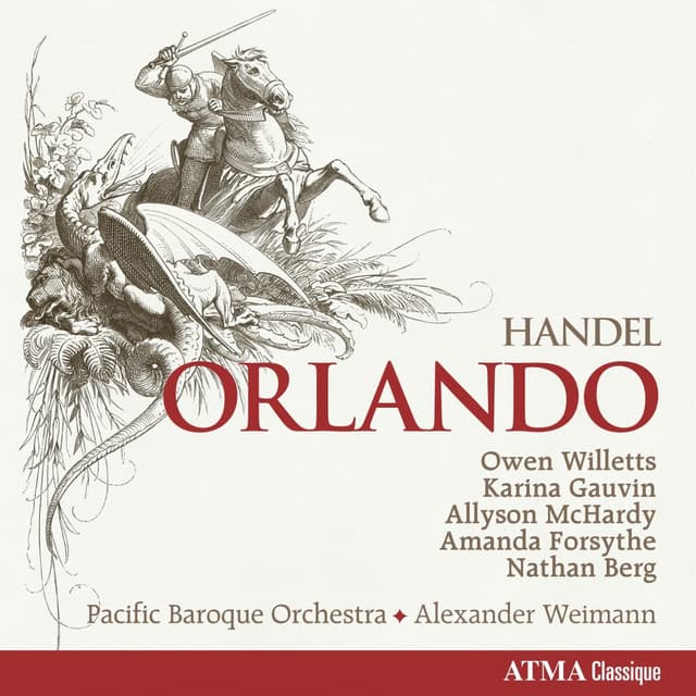 Orlando, HWV 31, Act I, Scene 8: "O care parolette" (Dorinda) cover art