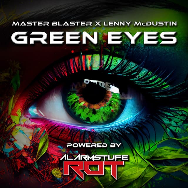 Green Eyes - Lenny McDustin Hands Up Edit cover art