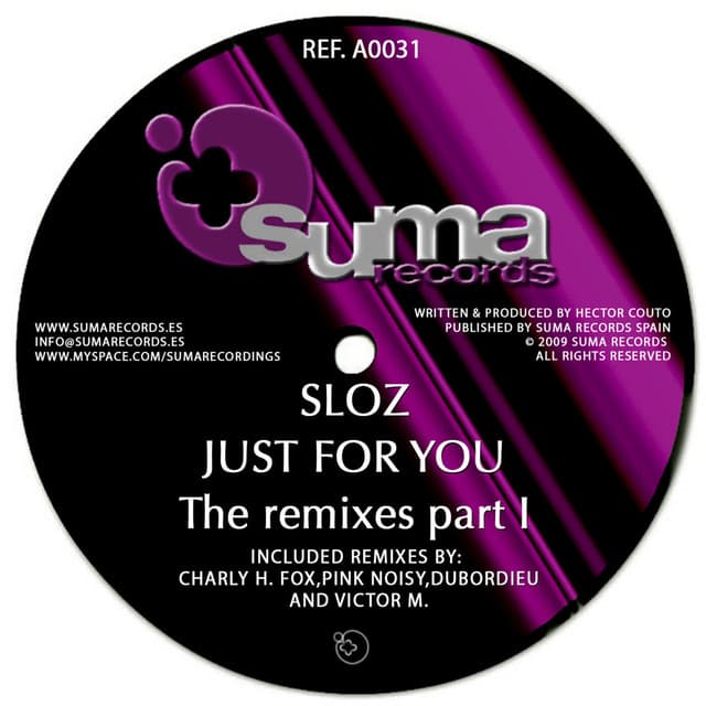 Just for You - Victor M Remix cover art