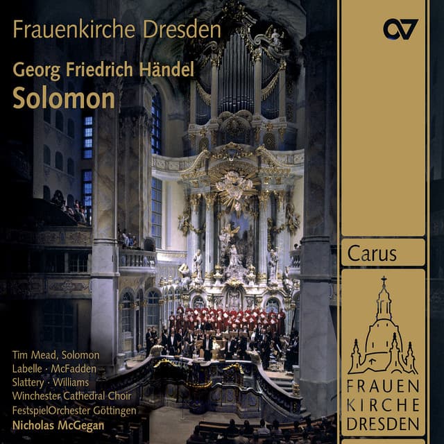 Solomon, HWV 67 / Act 1: No. 7, Throughout the Land cover art