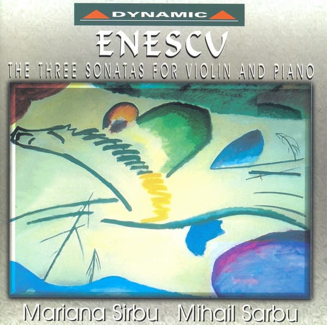 Violin Sonata No. 3 in A Minor, Op. 25 "Dans le caractère populaire roumain": III. Allegro con brio, ma non troppo mosso cover art
