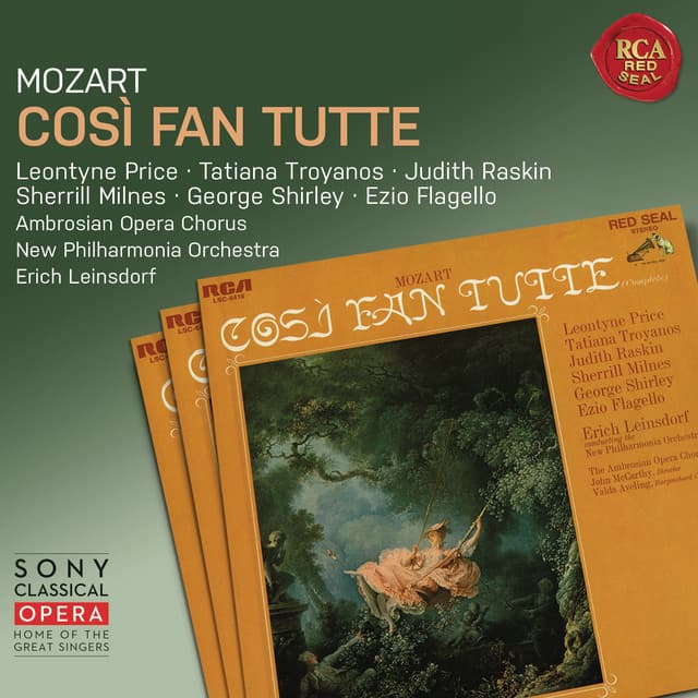 Così fan tutte, K. 588: Act I Scene 6 - Soave sia il vento cover art