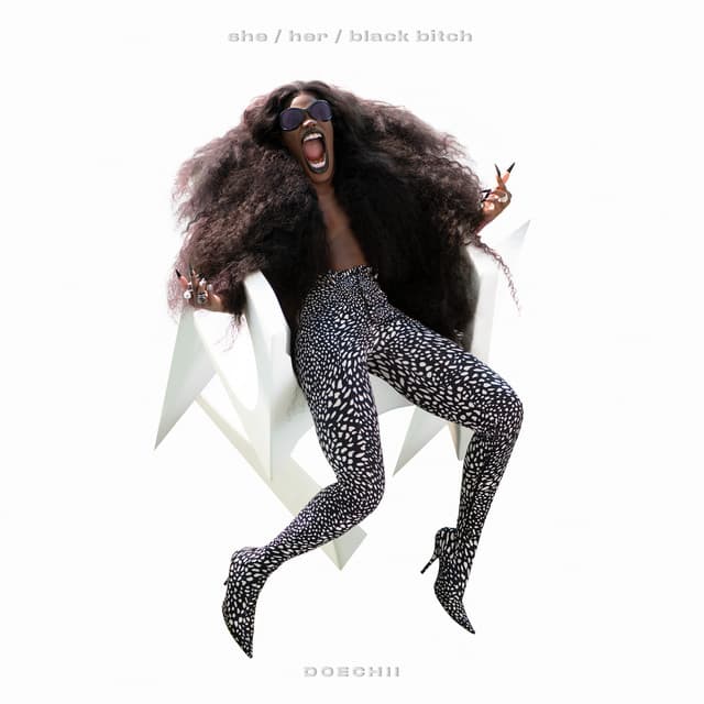 she / her / black bitch cover art
