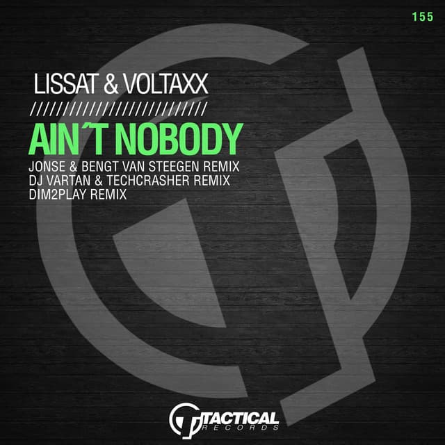 Ain't Nobody - DJ Vartan & Techcrasher Remix cover art
