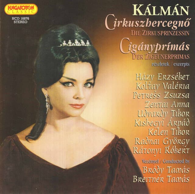Cirkuszhercegnő, Cigányprímás cover art