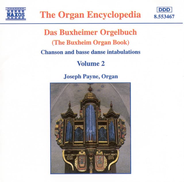 The Buxheim Organ Book, Chanson and basse danse intabulations: Robert Morton: Le souvenir (256) cover art
