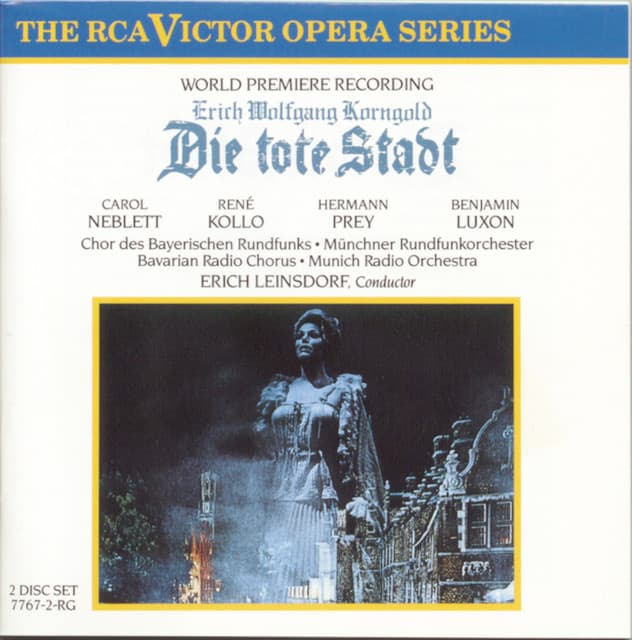 Die tote Stadt: Act II: Schäume, schäume cover art
