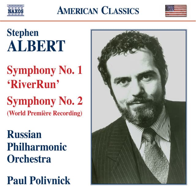 Albert, S.: Riverrun / Symphony No. 2 cover art