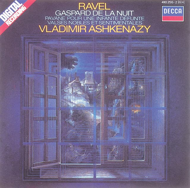 Ravel: Gaspard de la nuit; Pavane; Valses nobles et sentimentales cover art