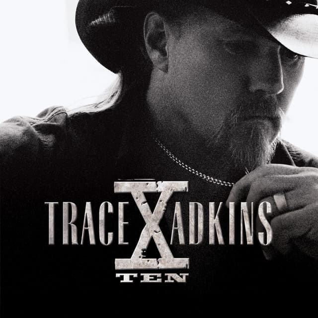 Trace Adkins "X" cover art