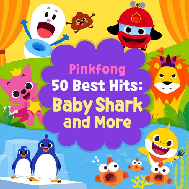 Pinkfong 50 Best Hits: Baby Shark and More cover art