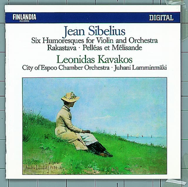 Sibelius: 4 Humoresques for Violin and Orchestra, Op. 89: No. 3 in E-Flat Major cover art