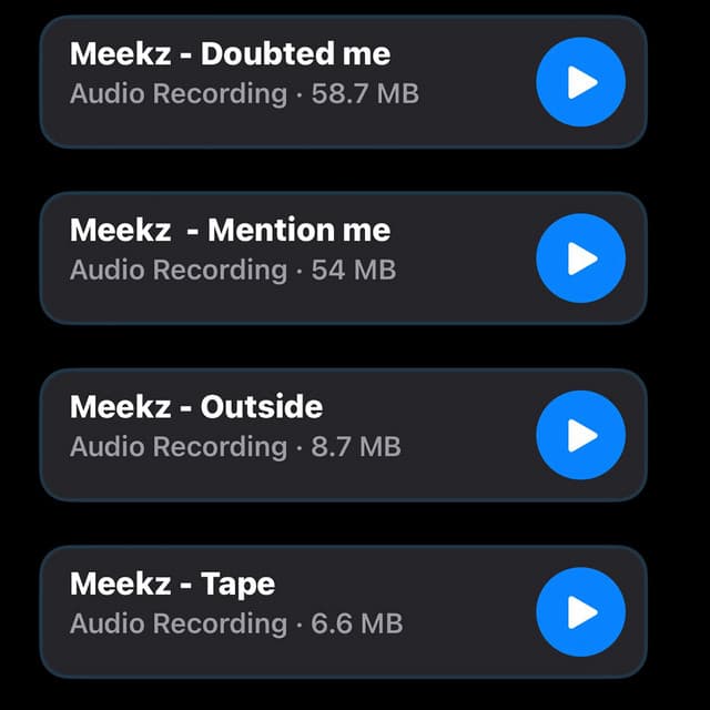 Meekzness cover art