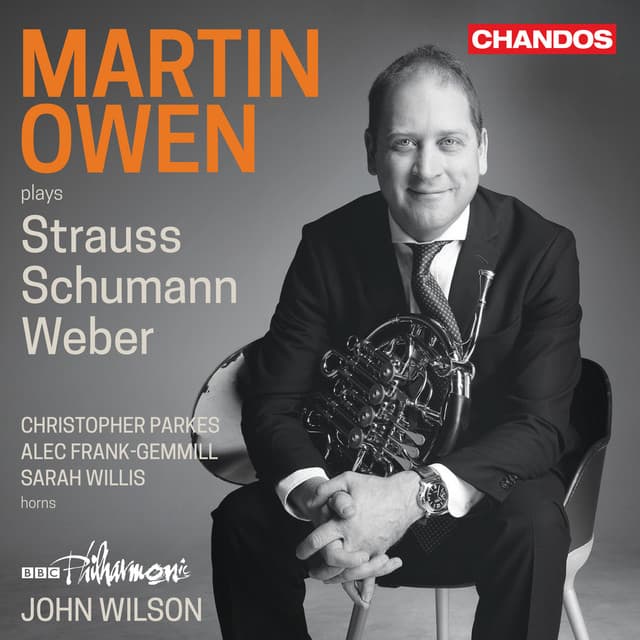 Martin Owen Plays Strauss, Schumann & Weber cover art